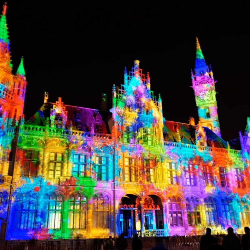 Image representing LIGHT FESTIVAL GHENT 04 FEBRUARY 2024 from International Association of Tour Managers