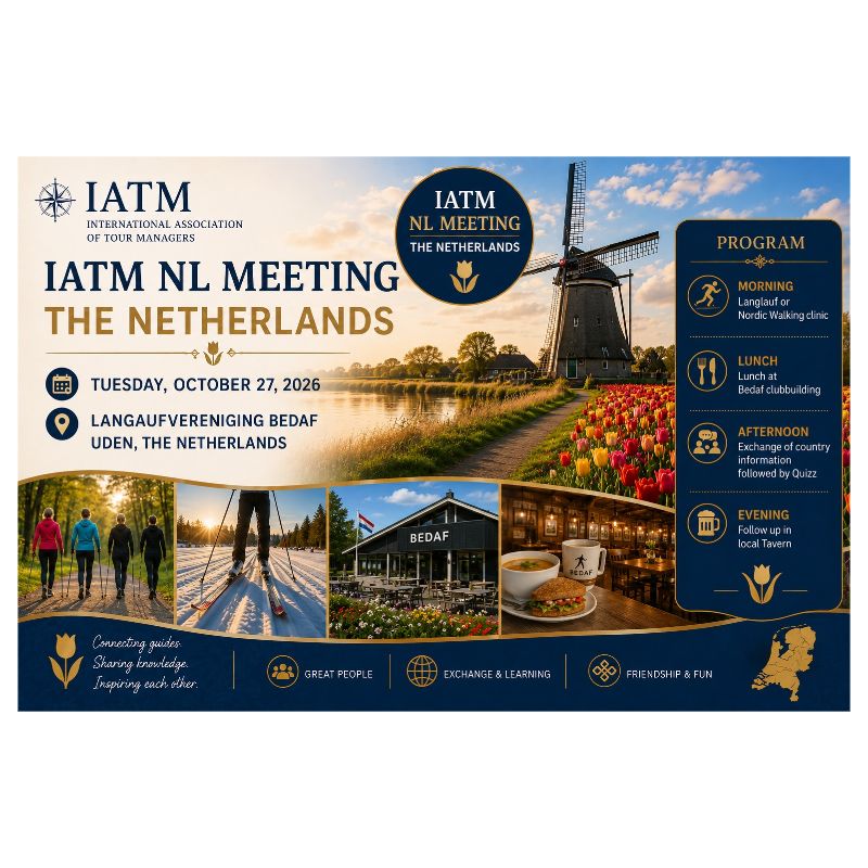 Image representing Netherlands Region Meeting from International Association of Tour Managers